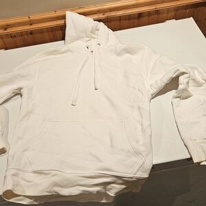 Womens white hoodie
